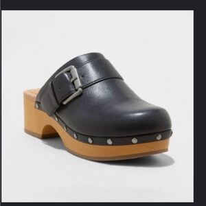 Target Women's Faye Clog Heels - Universal Thread™ Black